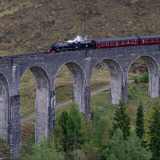 Glenfinnan Viaduct - The Jacobite